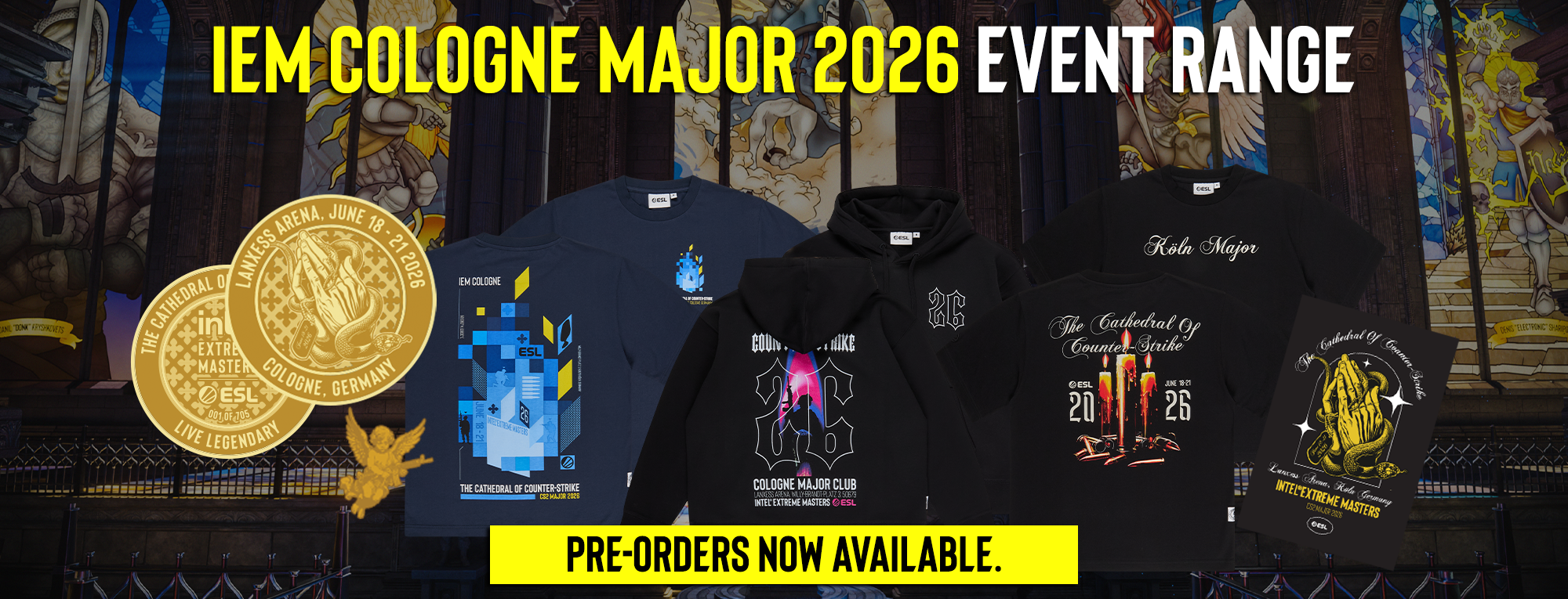 Cologne IEM Collection Banner Event Guide